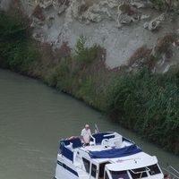 Photo de France - Le Canal du Midi et le tunnel du Malpas